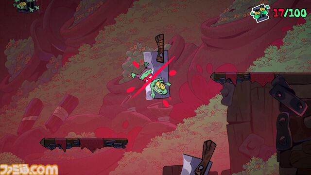 『Deaths Of Peck』不死の身体を活かして進むギミックがおもしろい。海外アニメスタジオが手掛けるハイテンポ2Dアクションのプレイテスト実施中