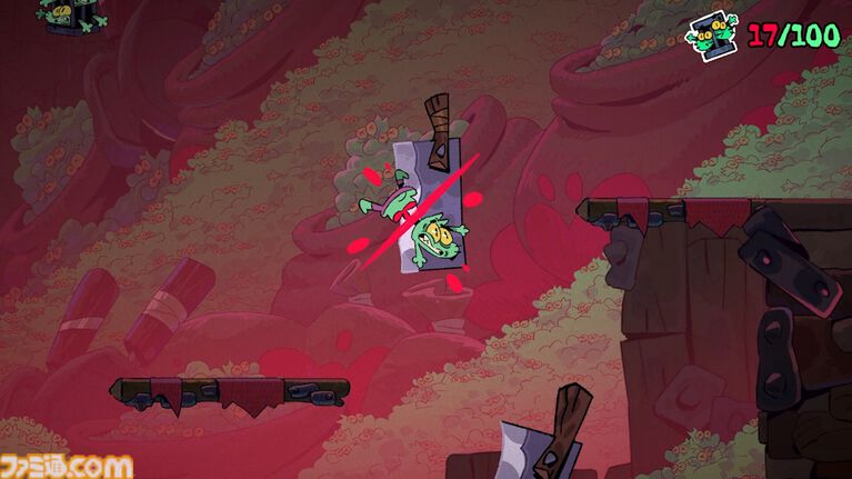 『Deaths Of Peck』不死の身体を活かして進むギミックがおもしろい。海外アニメスタジオが手掛けるハイテンポ2Dアクションのプレイテスト実施中