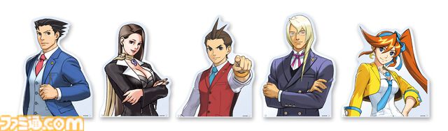 『逆転裁判』歴代弁護士キャラのくじが発売。なるほどくん、オドロキくん、綾里千尋のパネル、ネームプレート風バッジなどが登場
