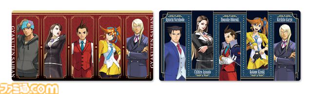 『逆転裁判』歴代弁護士キャラのくじが発売。なるほどくん、オドロキくん、綾里千尋のパネル、ネームプレート風バッジなどが登場