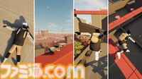 『Rooftops & Alleys: The Parkour Game』ひとりで！ みんなで！ パルクールアクションで街中を駆け抜けろ。つぎつぎトリックを決める爽快感がたまらない【とっておきインディー】