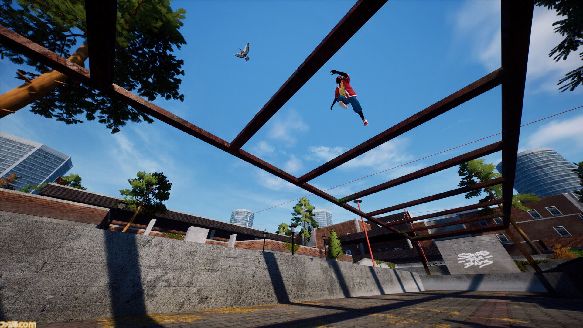 『Rooftops & Alleys: The Parkour Game』ひとりで！ みんなで！ パルクールアクションで街中を駆け抜けろ。つぎつぎトリックを決める爽快感がたまらない【とっておきインディー】