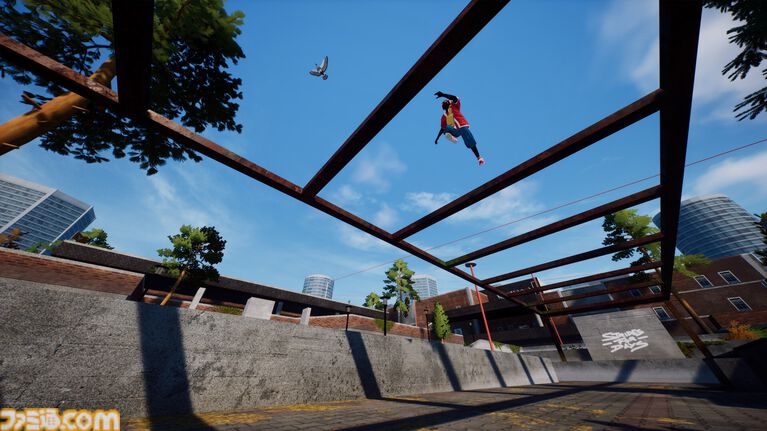 『Rooftops & Alleys: The Parkour Game』ひとりで！ みんなで！ パルクールアクションで街中を駆け抜けろ。つぎつぎトリックを決める爽快感がたまらない【とっておきインディー】