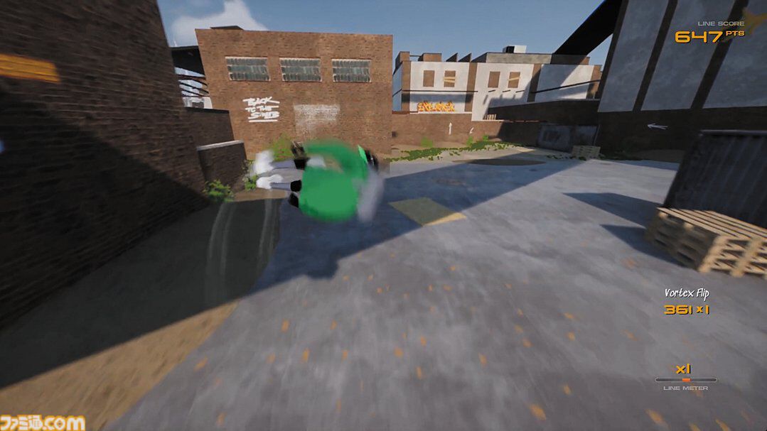 『Rooftops & Alleys: The Parkour Game』ひとりで！ みんなで！ パルクールアクションで街中を駆け抜けろ。つぎつぎトリックを決める爽快感がたまらない【とっておきインディー】