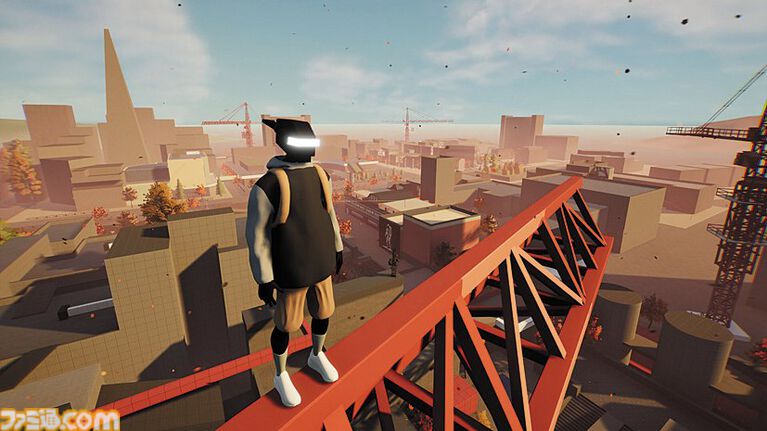 『Rooftops & Alleys: The Parkour Game』ひとりで！ みんなで！ パルクールアクションで街中を駆け抜けろ。つぎつぎトリックを決める爽快感がたまらない【とっておきインディー】