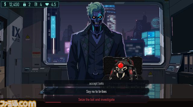 『Precinct IX』サイバネ美女がたくさん登場するサイバーパンクRPGのストアページが公開。街の事件はターン制バトルで決着。各警官との交流でストーリーも変化