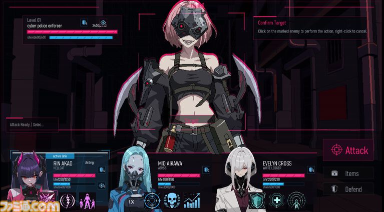 『Precinct IX』サイバネ美女がたくさん登場するサイバーパンクRPGのストアページが公開。街の事件はターン制バトルで決着。各警官との交流でストーリーも変化