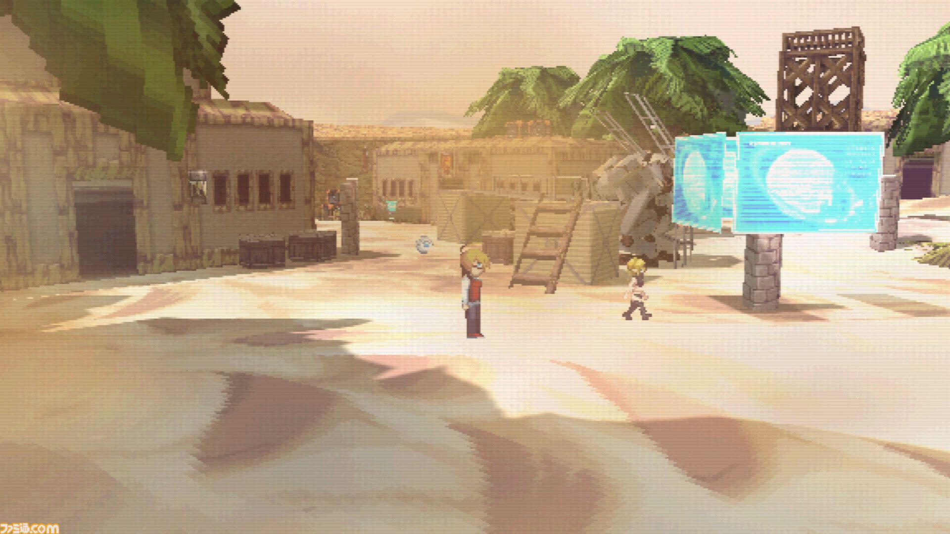 『ゼノギアス』にインスパイアされた『Lie of Caelum: Spirit』がすごそう。3D×2Dドット絵でSF世界の戦いを描く『RPGツクールMZ』製RPG
