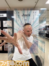 “サイバーコネクトツー展”『.hack』新作の極秘展示もある会場レポートしようとしたら、まさかの松山社長直伝のデータドレイン講座が開幕