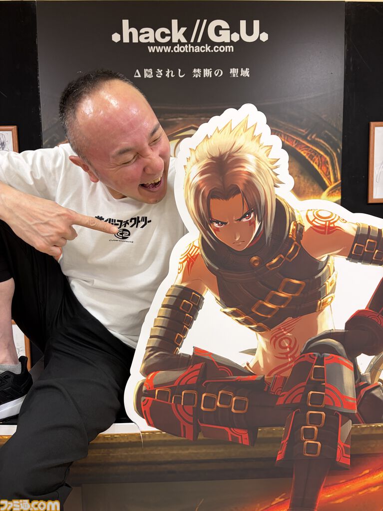 “サイバーコネクトツー展”『.hack』新作の極秘展示もある会場レポートしようとしたら、まさかの松山社長直伝のデータドレイン講座が開幕