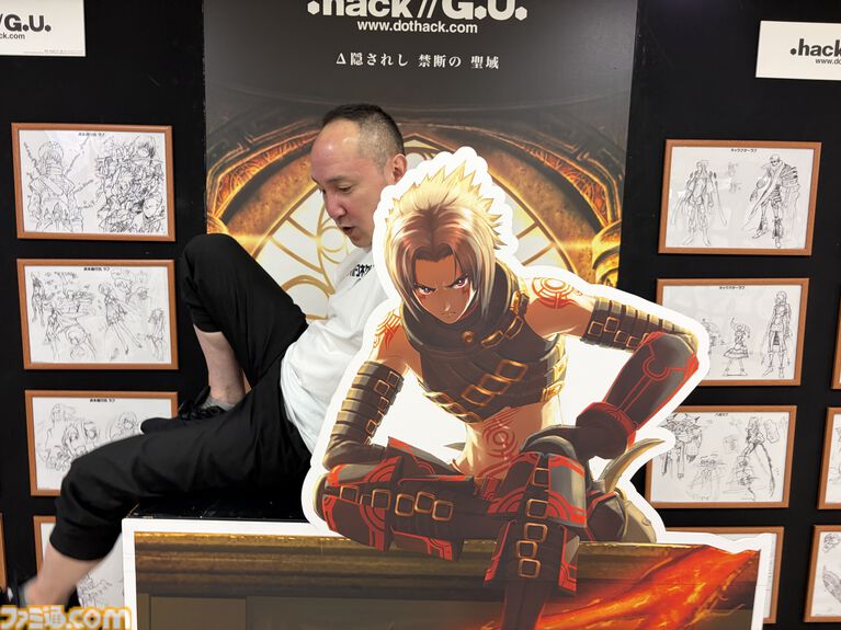 “サイバーコネクトツー展”『.hack』新作の極秘展示もある会場レポートしようとしたら、まさかの松山社長直伝のデータドレイン講座が開幕