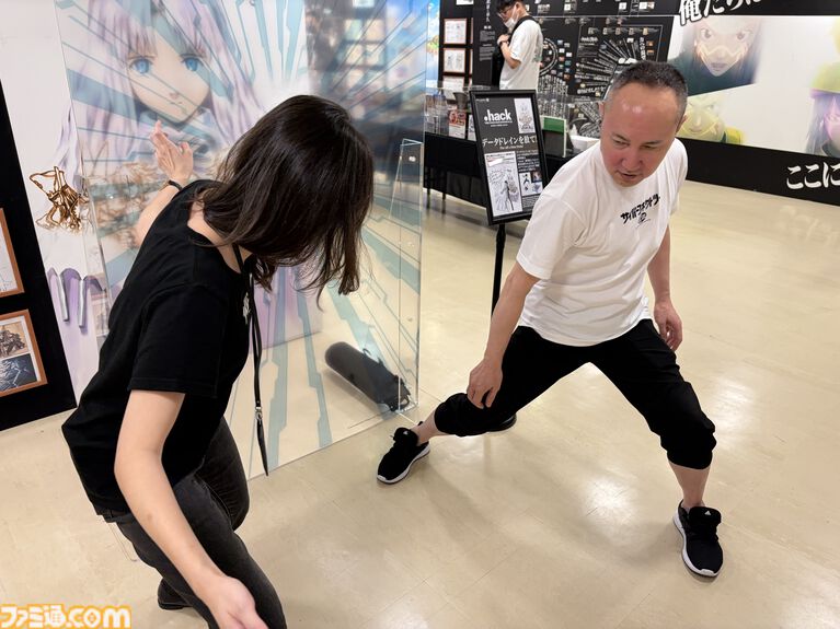 “サイバーコネクトツー展”『.hack』新作の極秘展示もある会場レポートしようとしたら、まさかの松山社長直伝のデータドレイン講座が開幕