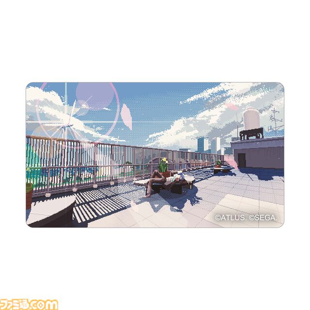 『ペルソナ3』20周年記念グッズが登場。ピクセルアートTシャツやレンチキュラーキーホルダーなどがアトラスDショップで予約開始