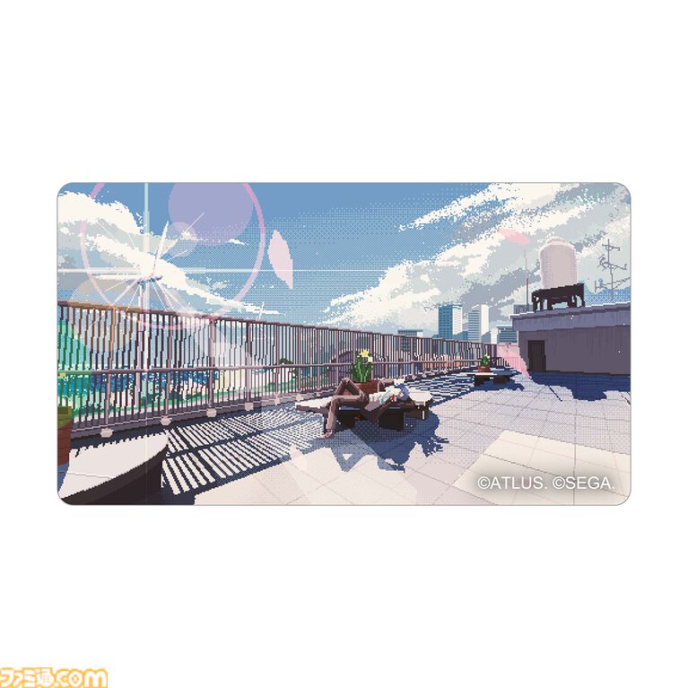 『ペルソナ3』20周年記念グッズが登場。ピクセルアートTシャツやレンチキュラーキーホルダーなどがアトラスDショップで予約開始