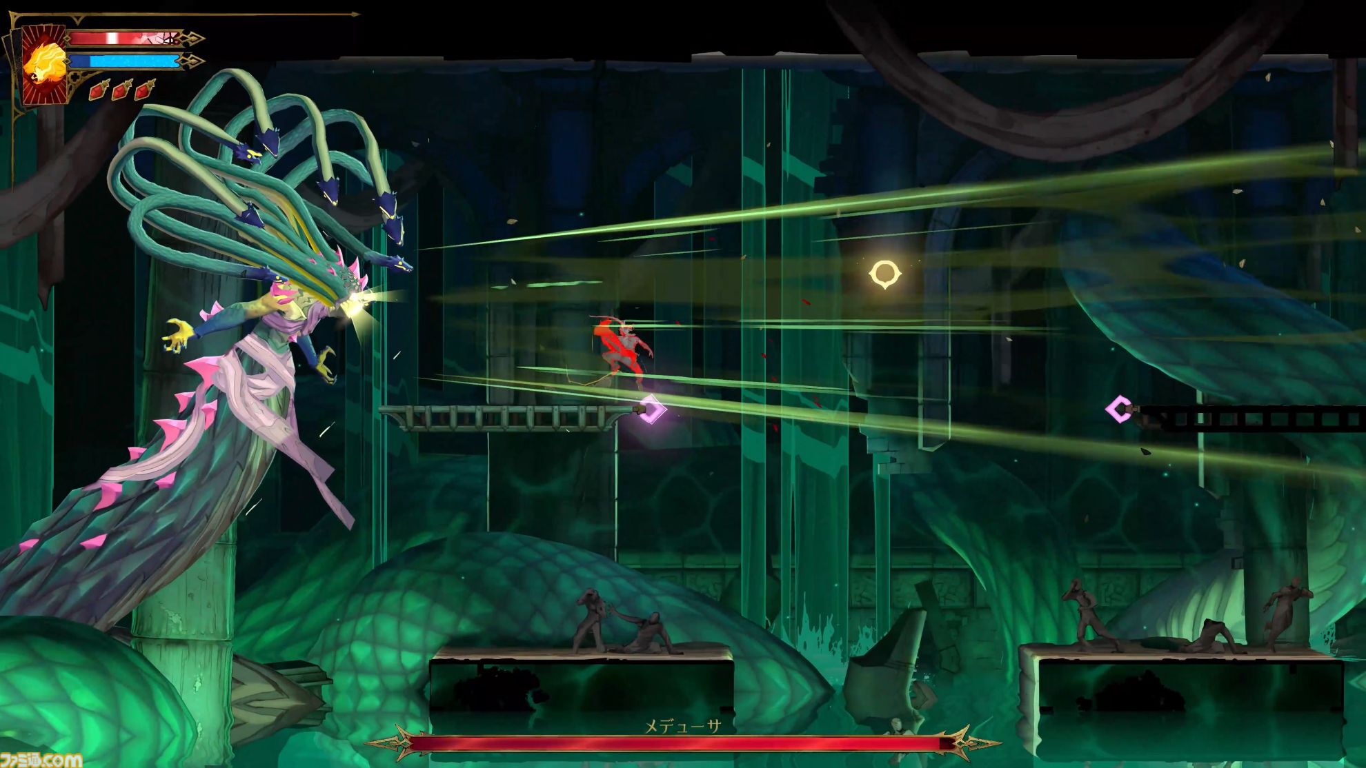 悪魔城新作『キャッスルヴァニア ベルモンドカース』プレビュー。探索とステージ攻略の魅力がハイブリッドな最新作。シリーズの正史として描かれる、パリでの戦い