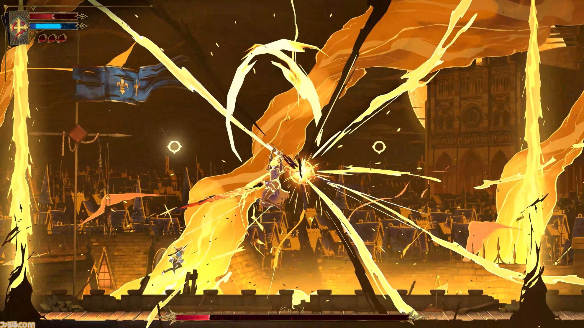 悪魔城新作『キャッスルヴァニア ベルモンドカース』プレビュー。探索とステージ攻略の魅力がハイブリッドな最新作。シリーズの正史として描かれる、パリでの戦い