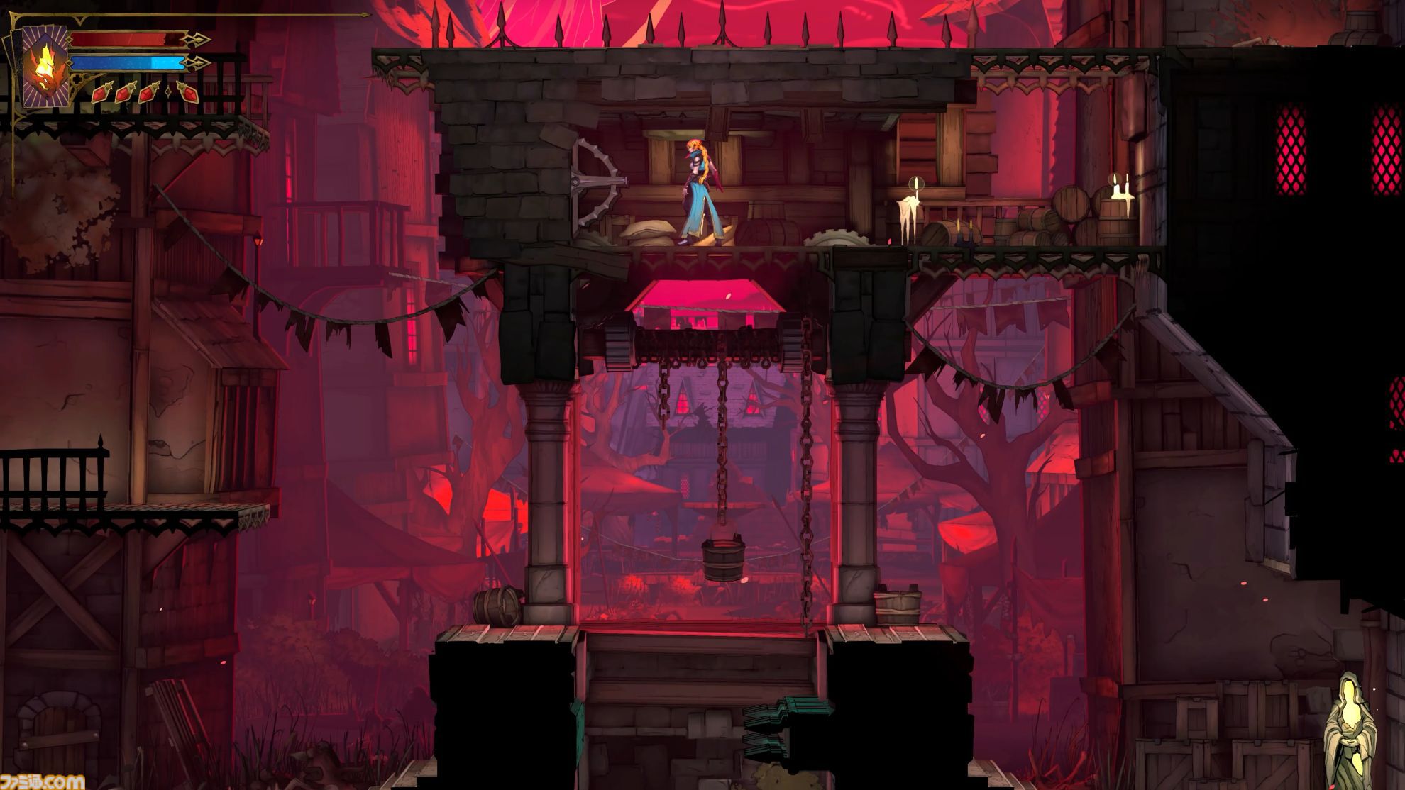 悪魔城新作『キャッスルヴァニア ベルモンドカース』プレビュー。探索とステージ攻略の魅力がハイブリッドな最新作。シリーズの正史として描かれる、パリでの戦い