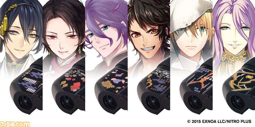 【刀剣乱舞】ビクセンが刀剣男子イメージの双眼鏡を発売。最短55センチでピントが合うので刀剣を見つめるのにも舞台鑑賞にもお役立ち