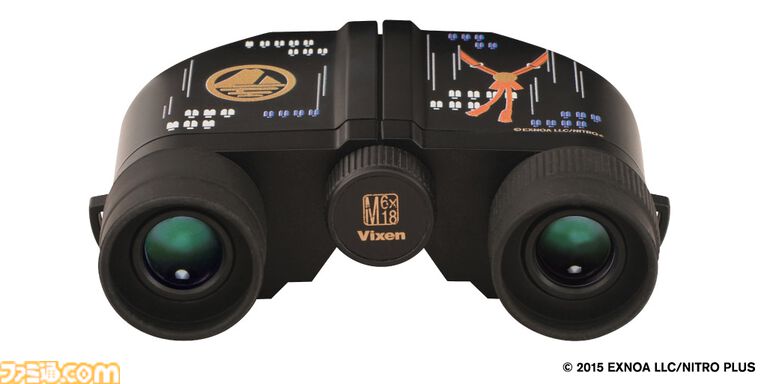 【刀剣乱舞】刀剣男子をイメージした特別モデルの双眼鏡が登場。最短55センチでピントが合うので刀剣を見つめるのにも舞台鑑賞にもお役立ち