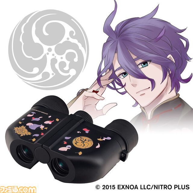 【刀剣乱舞】ビクセンが刀剣男子イメージの双眼鏡を発売。最短55センチでピントが合うので刀剣を見つめるのにも舞台鑑賞にもお役立ち