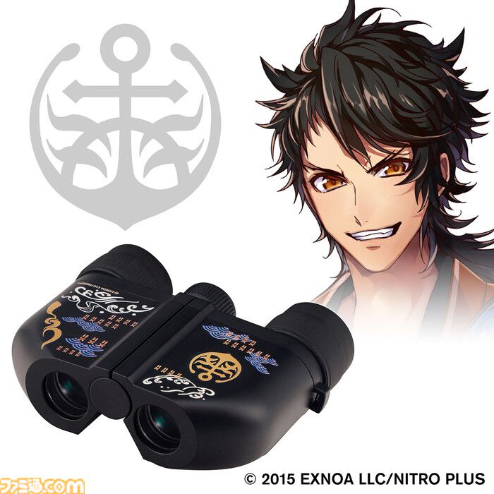 【刀剣乱舞】ビクセンが刀剣男子イメージの双眼鏡を発売。最短55センチでピントが合うので刀剣を見つめるのにも舞台鑑賞にもお役立ち