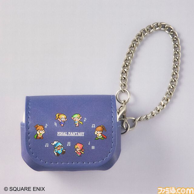 『FF7』や『ピクセルリマスター』のイヤフォンケースカバー、スマートウォッチバンドが登場。クラウディウルフやドット絵キャラなどをデザイン