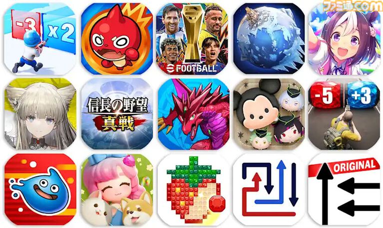 『eFootball』が2026年上半期で収益好調な伸び。ナルトコラボなどの影響か。4月配信の『ドラクエスマグロ』はDL数上位に