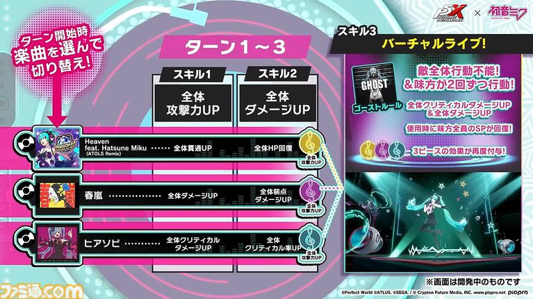 『ペルソナ5X』初音ミク実装で感じるバトル演出のすばらしさを語りたい。そして『P3』で真田先輩に憧れた当時の少年は『P3ポータブル』コラボにも期待するのであった【P5X】