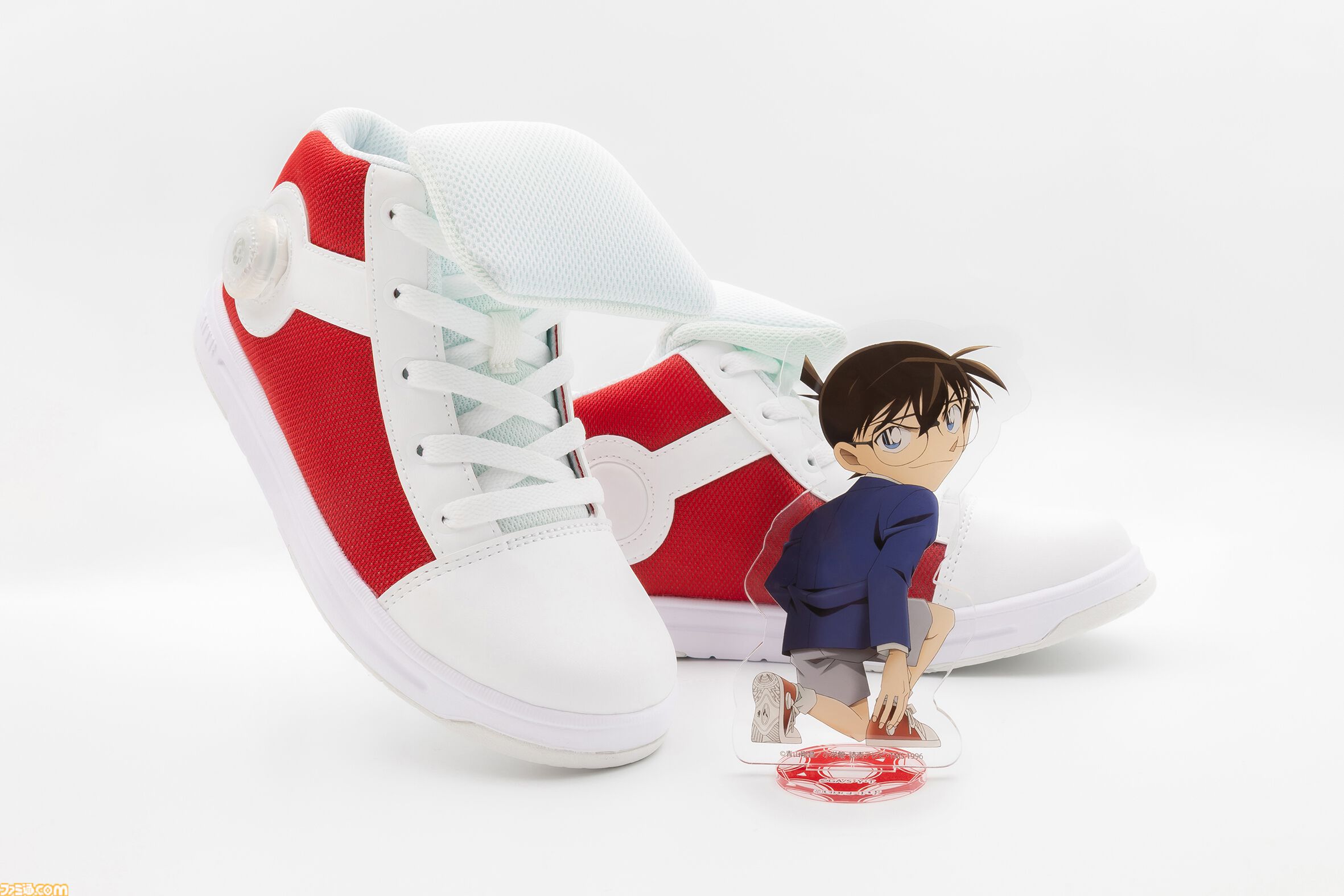 『名探偵コナン』の「キック力増強シューズ」がアキレスから本当に登場。「瞬足」ブランドによる製造＆プロデュースで7/15発売