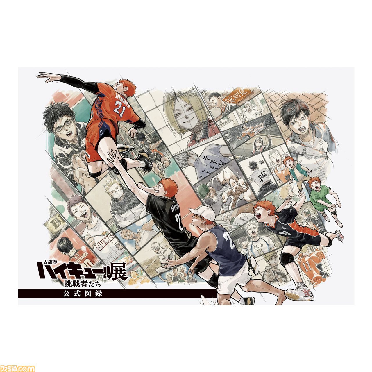 ハイキュー!!展』日向翔陽の軌跡を描くキービジュアル第2弾が公開