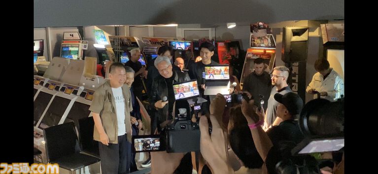 NVIDIAジェンスン・フアンCEOが来日。アキバGiGOでセガ愛を語り尽くす。鈴木裕氏&セガ里見会長・内海社長&入交元社長と振り返る“絆”。『バーチャファイター クロスロード』PC実機の披露も!