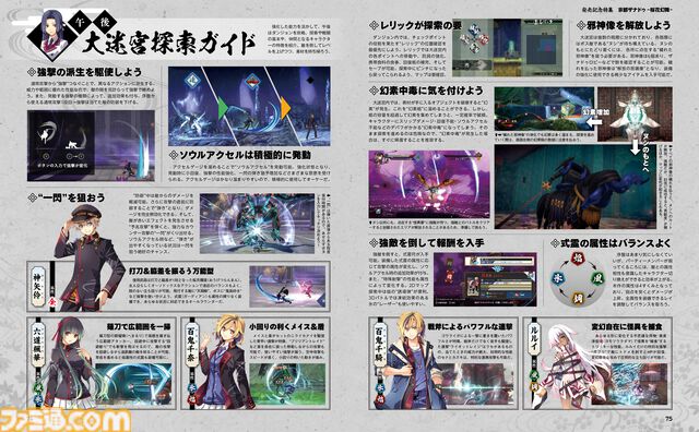 『亰都ザナドゥ -桜花幻舞-』発売記念特集！ 第2話終了までのプレイに役立つ攻略TIPS＆データに加えて、必見の近藤季洋プロデューサーインタビューも掲載【先出し週刊ファミ通】