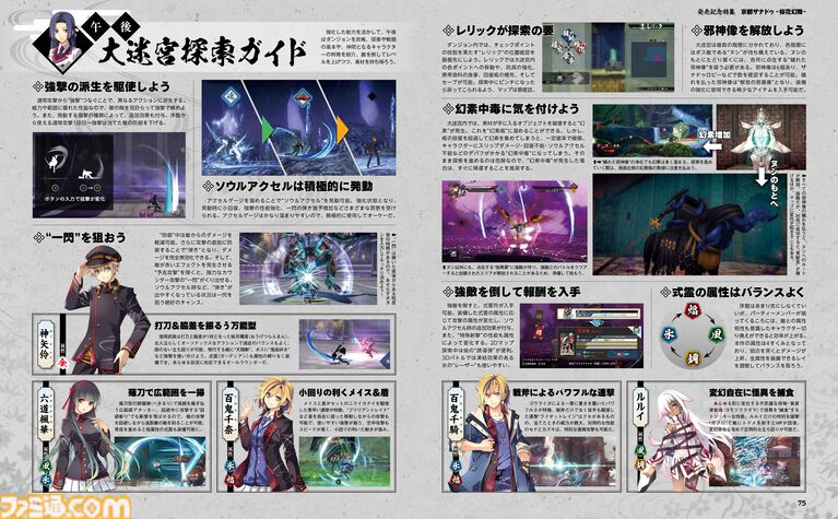 『亰都ザナドゥ -桜花幻舞-』発売記念特集！ 第2話終了までのプレイに役立つ攻略TIPS＆データに加えて、必見の近藤季洋プロデューサーインタビューも掲載【先出し週刊ファミ通】