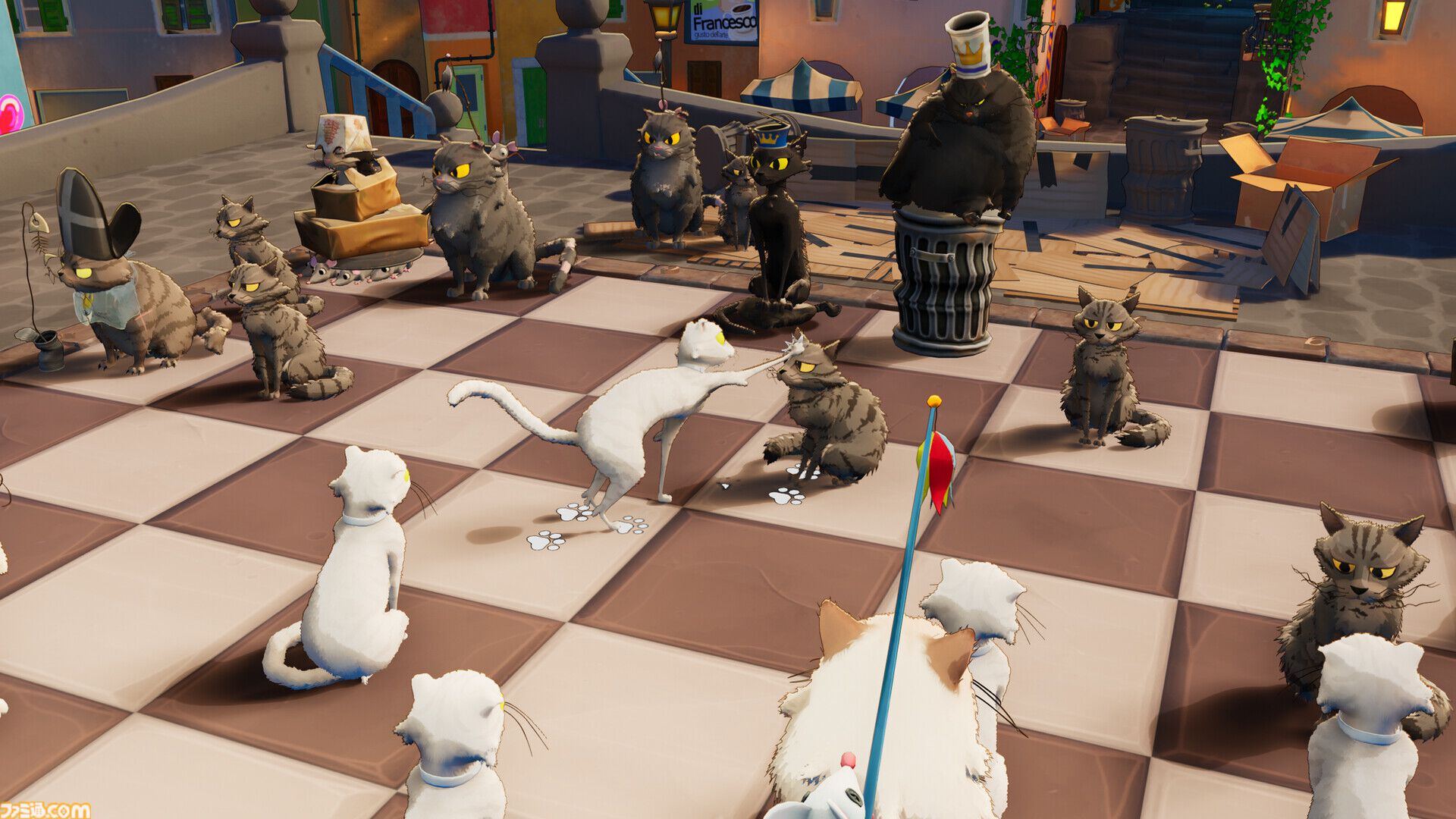 Cat Chess』ネコが駒になるチェスゲームがあまりにもかわいい
