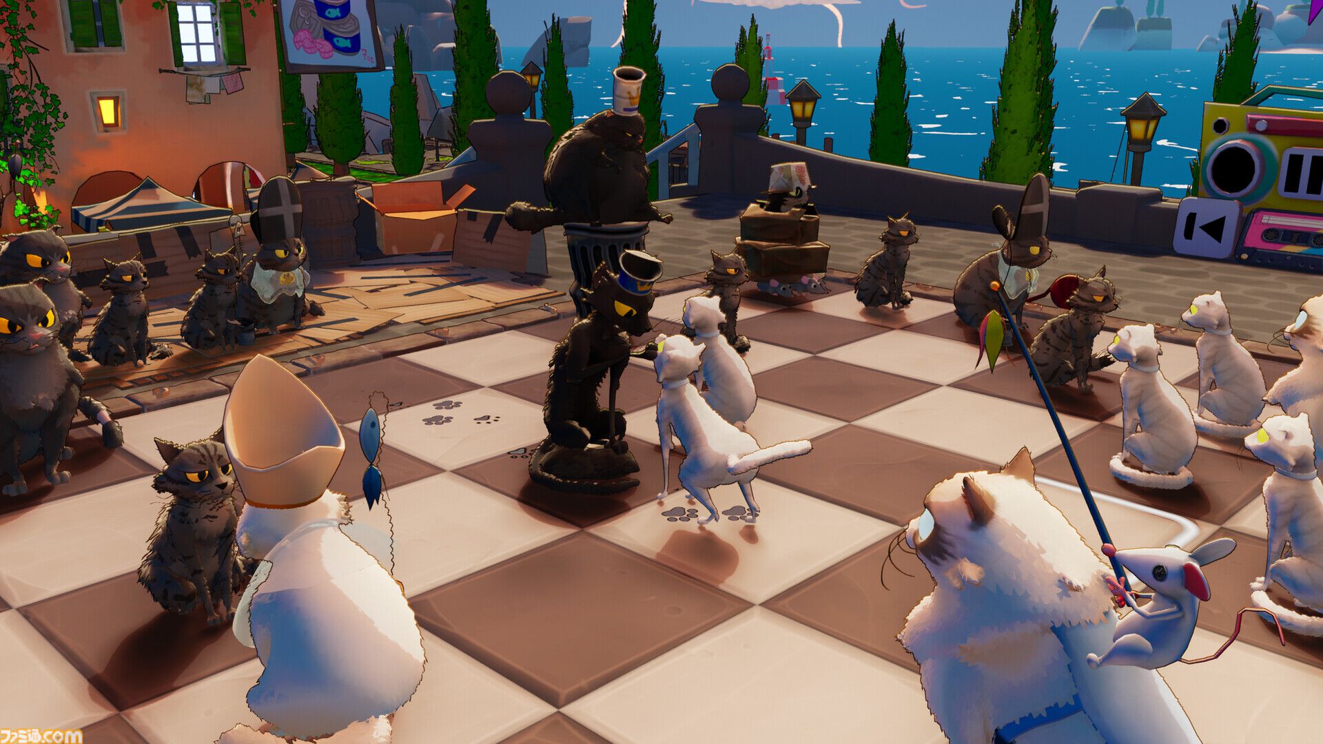 『Cat Chess』ネコが駒になるチェスゲームがあまりにもかわいい。モフモフな癒しと奥深い頭脳戦を同時に楽しめる。本日（7/15）発売