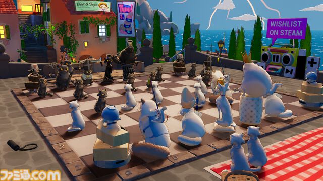 『Cat Chess』ネコが駒になるチェスゲームがあまりにもかわいい。モフモフな癒しと奥深い頭脳戦を同時に楽しめる。本日（7/15）発売
