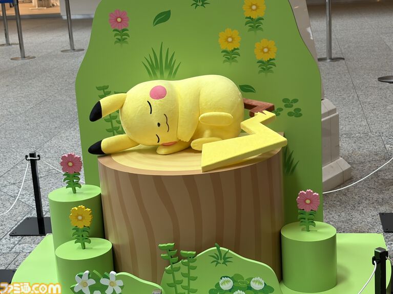 『ポケモンスリープ』3周年イベントリポート。約3メートルの巨大カビゴンがお出迎え! ピカチュウやイーブイなどポケモンたちのかわいい寝顔に癒やされる