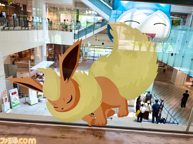 『ポケモンスリープ』3周年イベントリポート。約3メートルの巨大カビゴンがお出迎え！ ピカチュウやイーブイなどポケモンたちのかわいい寝顔に癒やされる