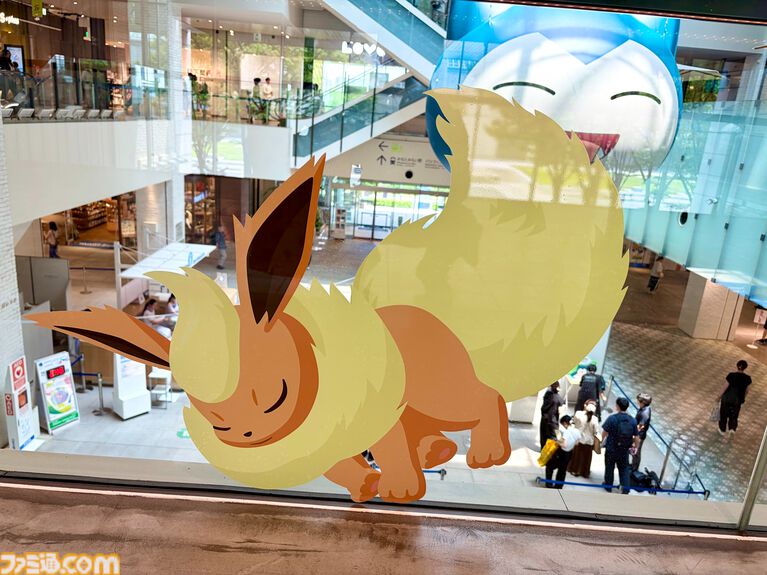 『ポケモンスリープ』3周年イベントリポート。約3メートルの巨大カビゴンがお出迎え! ピカチュウやイーブイなどポケモンたちのかわいい寝顔に癒やされる