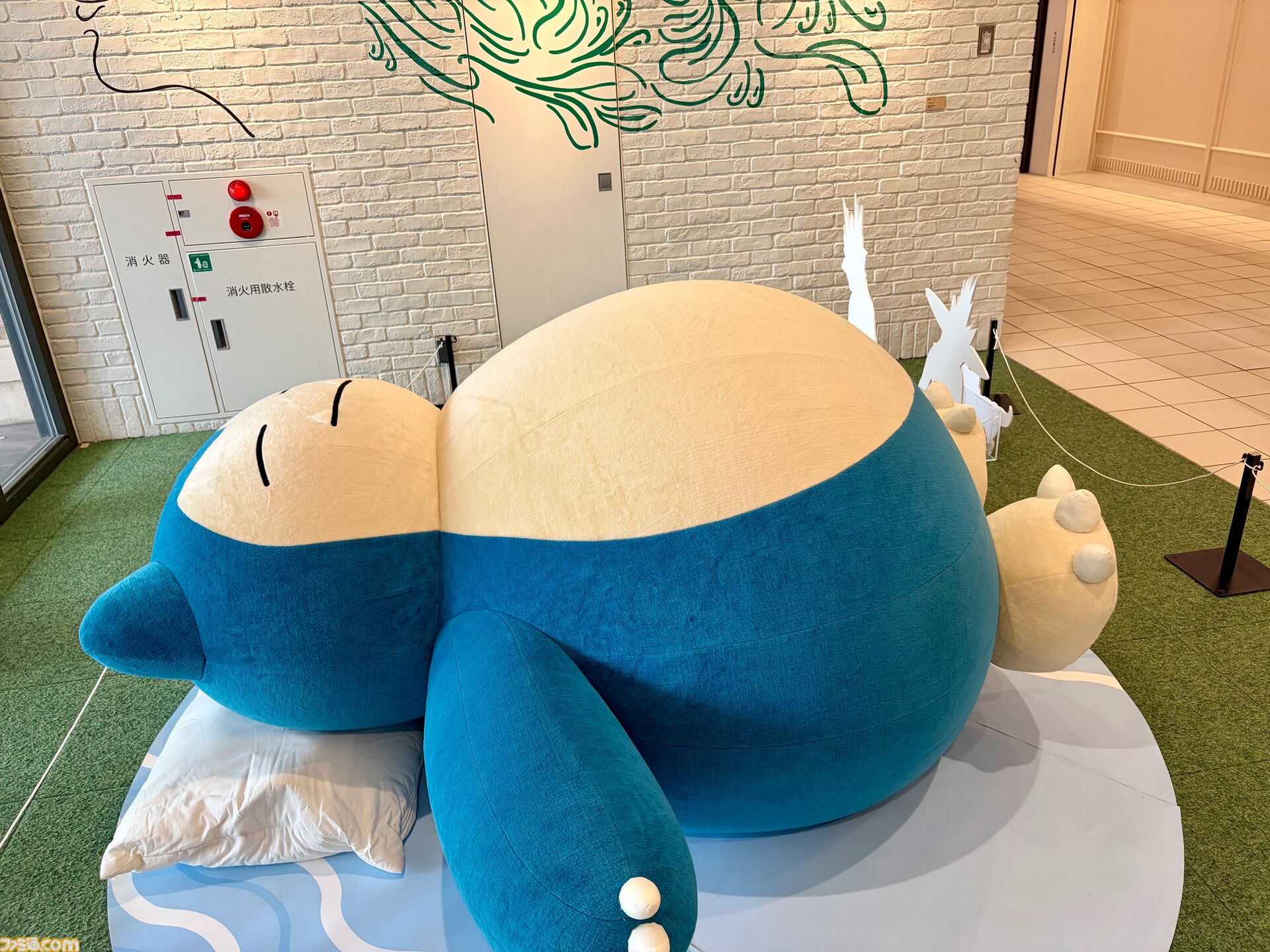 『ポケモンスリープ』3周年イベントリポート。約3メートルの巨大カビゴンがお出迎え！ ピカチュウやイーブイなどポケモンたちのかわいい寝顔に癒やされる