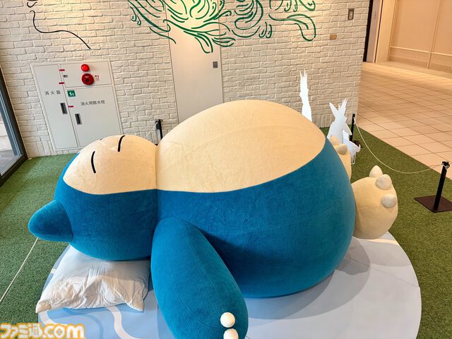 『ポケモンスリープ』3周年イベントリポート。約3メートルの巨大カビゴンがお出迎え！ ピカチュウやイーブイなどポケモンたちのかわいい寝顔に癒やされる