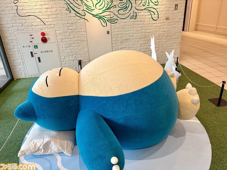 『ポケモンスリープ』3周年イベントリポート。約3メートルの巨大カビゴンがお出迎え! ピカチュウやイーブイなどポケモンたちのかわいい寝顔に癒やされる
