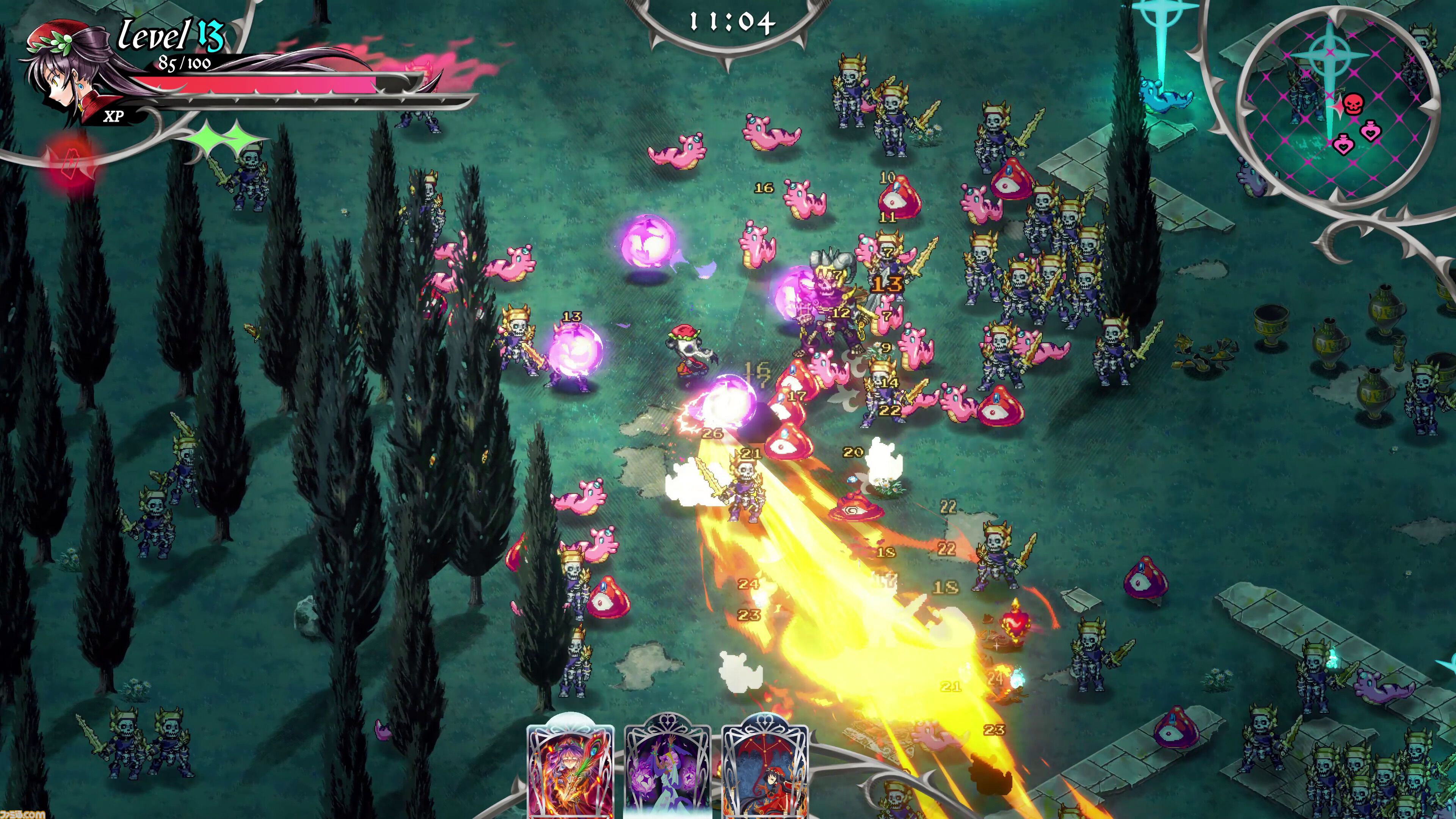 『ヘルメイデン』美少女ダンテが地獄を巡るデッキ構築ヴァンサバライク。7月16日よりSteamにて早期アクセス開始