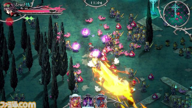 『ヘルメイデン』美少女ダンテが地獄を巡るデッキ構築ヴァンサバライク。7月16日よりSteamにて早期アクセス開始