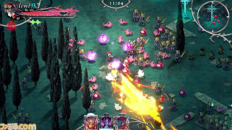 『ヘルメイデン』美少女ダンテが地獄を巡るデッキ構築ヴァンサバライク。7月16日よりSteamにて早期アクセス開始