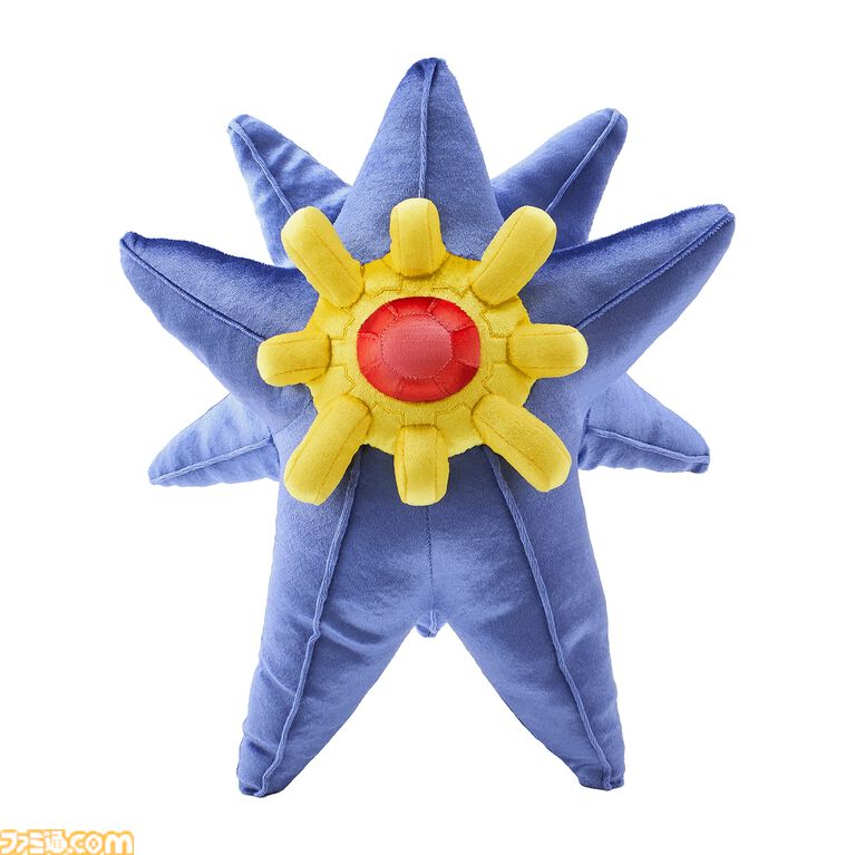 『ポケモン』メガスターミーのぬいぐるみが7月16日10時より発売。絶妙なサイズ感がかわいい。メガゼラオラ、メガルカリオZ、メガゲッコウガも登場