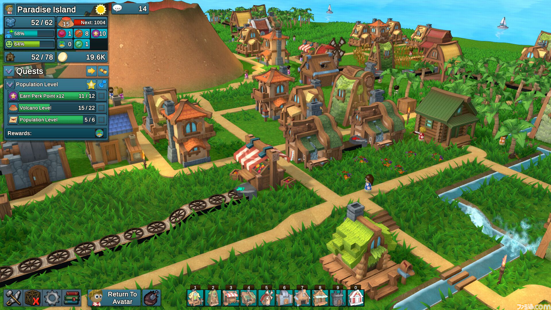 Factory Town 2: Paradise』トロピカル工場シミュレーションがおもしろ