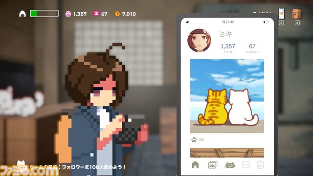 『ミキとネコの島 -Neko Odyssey-』猫の写真を撮って集めるゲームのSwitch版が7月30日発売。信頼関係を築かないと写真を撮らせてくれない子も