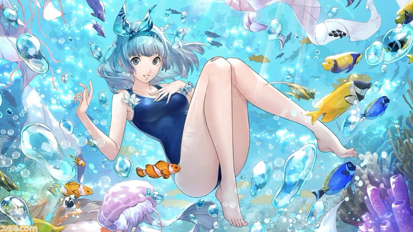 『ペルソナ5X』4.5＆4.6発表まとめ。水着「宮下美波」は白ビキニの天使、「佐原海夕」は氷結全体アタッカー。夏イベント“お憑かれSUMMERシャーク！”は要素盛りすぎ【P5X】