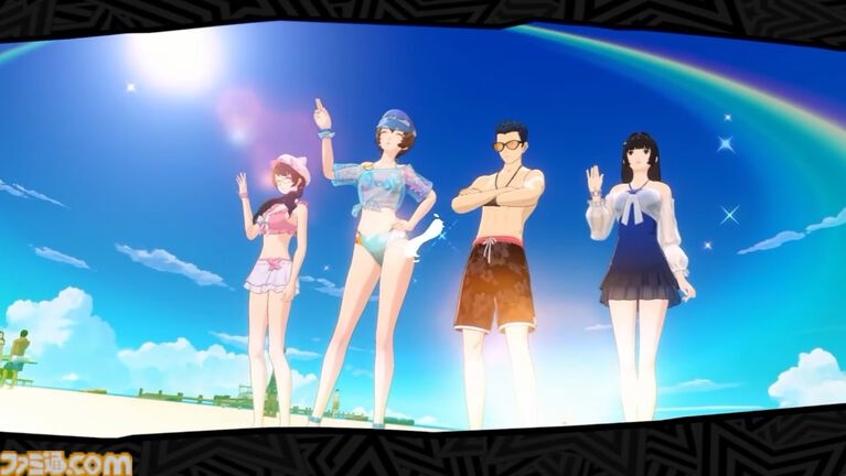 『ペルソナ5X』4.5&4.6発表まとめ。水着「宮下美波」は白ビキニの天使、「佐原海夕」は氷結全体アタッカー。夏イベント“お憑かれSUMMERシャーク!”は要素盛りすぎ【P5X】